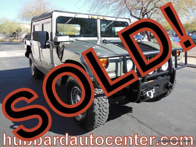 2006 HUMMER H1 4-Passenger Open Top Alpha